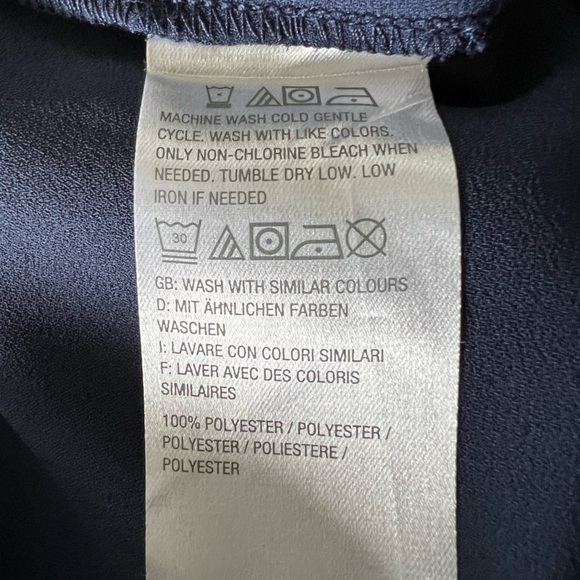 LISA RINNA TWIST FRONT TOP WITH CAMI - SMALL - NAVY - Picture 5 of 6